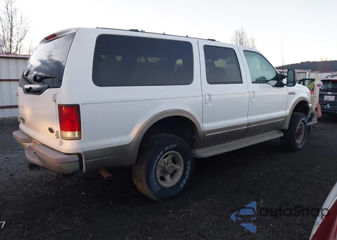 2000 Ford Excursion Limited из США, поврежденный, VIN 1FMNU43S2YEB35604
